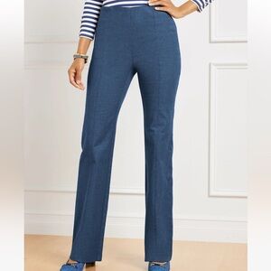 TALBOTS Portland Trouser Size 4 Blue